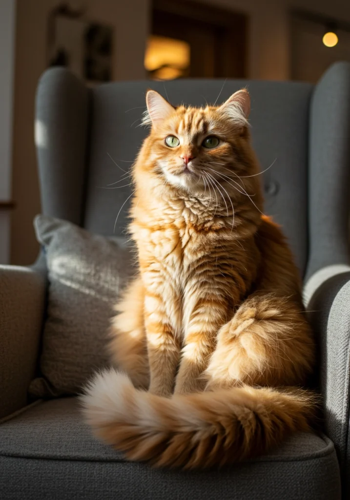 orange elder cat